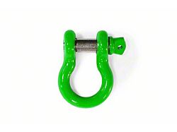 Steinjager 3/4-Inch D-Ring Shackle; Neon Green (18-24 Jeep Wrangler JL)