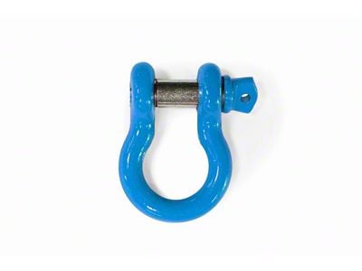 Steinjager 3/4-Inch D-Ring Shackle; Playboy Blue (18-24 Jeep Wrangler JL)