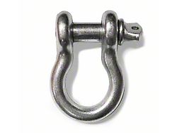 Steinjager 3/4-Inch D-Ring Shackle; Zinc Plated (18-24 Jeep Wrangler JL)