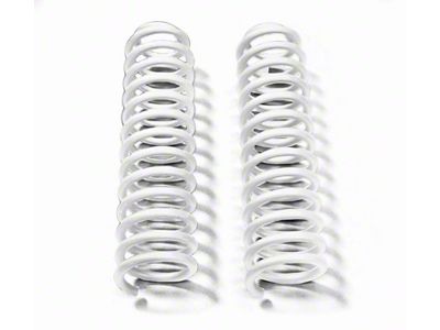 Steinjager 3-Inch Single Rate Front Lift Springs; Cloud White (18-25 Jeep Wrangler JL)