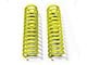 Steinjager 3-Inch Single Rate Front Lift Springs; Neon Yellow (18-24 Jeep Wrangler JL)