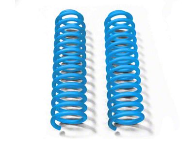 Steinjager 3-Inch Single Rate Front Lift Springs; Playboy Blue (18-25 Jeep Wrangler JL)