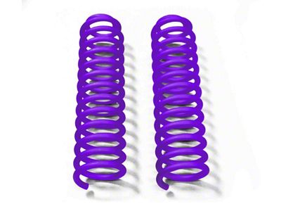 Steinjager 3-Inch Single Rate Front Lift Springs; Sinbad Purple (18-25 Jeep Wrangler JL)