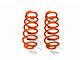 Steinjager 3-Inch Single Rate Rear Lift Springs; Fluorescent Orange (18-24 Jeep Wrangler JL)