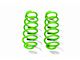 Steinjager 3-Inch Single Rate Rear Lift Springs; Neon Green (18-24 Jeep Wrangler JL)