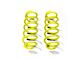 Steinjager 3-Inch Single Rate Rear Lift Springs; Neon Yellow (18-24 Jeep Wrangler JL)
