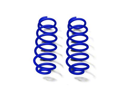 Steinjager 3-Inch Single Rate Rear Lift Springs; Southwest Blue (18-24 Jeep Wrangler JL)