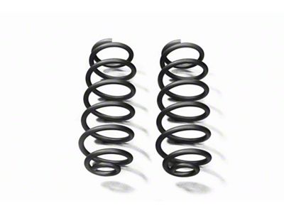 Steinjager 3-Inch Single Rate Rear Lift Springs; Texturized Black (18-24 Jeep Wrangler JL)