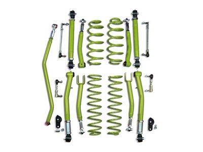 Steinjager 3.50-Inch Double Adjustable Suspension Lift Kit; Gecko Green (18-25 Jeep Wrangler JL)