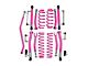 Steinjager 3.50-Inch Double Adjustable Suspension Lift Kit; Hot Pink (18-25 Jeep Wrangler JL)