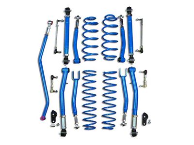 Steinjager 3.50-Inch Double Adjustable Suspension Lift Kit; Playboy Blue (18-25 Jeep Wrangler JL)