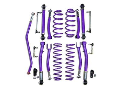 Steinjager 3.50-Inch Double Adjustable Suspension Lift Kit; Sinbad Purple (18-25 Jeep Wrangler JL)