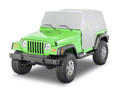 Steinjager 5-Layer Full Door Cab Cover; Gray (92-95 Jeep Wrangler YJ)