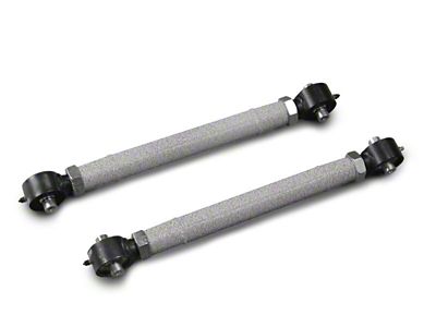 Steinjager Double Adjustable Rear Lower Control Arms for 0 to 5-Inch Lift; Gray Hammertone (07-18 Jeep Wrangler JK)