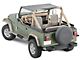 Steinjager Bimini Top; Black Denim (87-95 Jeep Wrangler YJ)