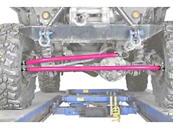 Steinjager Crossover Steering Kit for 0 to 4-Inch Lift; Hot Pink (97-06 Jeep Wrangler TJ)