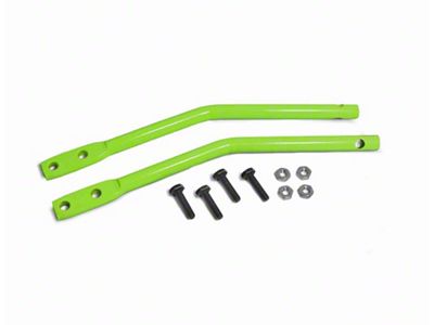 Steinjager Door Mirror Leg Kit for Steinjager Tube Doors; Gecko Green (18-24 Jeep Wrangler JL)