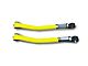 Steinjager Double Adjustable Front Lower Control Arms for 0 to 5-Inch Lift; Neon Yellow (07-18 Jeep Wrangler JK)