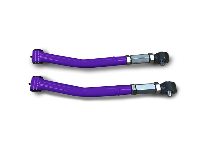 Steinjager Double Adjustable Front Lower Control Arms for 0 to 5-Inch Lift; Sinbad Purple (07-18 Jeep Wrangler JK)