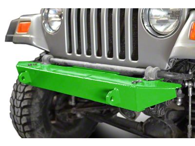 Steinjager Front Bumper; Neon Green (97-06 Jeep Wrangler TJ)