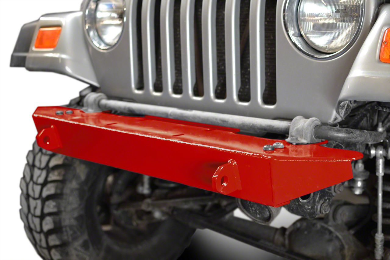 Steinjager Jeep Wrangler Front Bumper; Red Baron J0048725 (97-06 Jeep ...