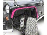 Steinjager Front Fender Deletes; Hot Pink (07-18 Jeep Wrangler JK)