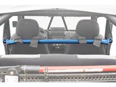 Steinjager Front Seat Harness Bar; Playboy Blue (97-06 Jeep Wrangler TJ)