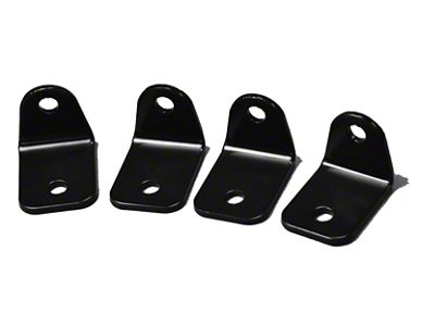 Steinjager Front Seat Lap Belt Mounts (07-18 Jeep Wrangler JK 4-Door)