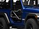 Steinjager Front Trail Tube Doors; Bare Metal (18-24 Jeep Wrangler JL)