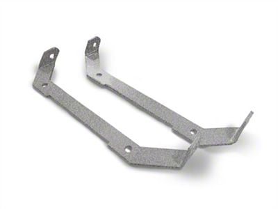 Steinjager Lap Belt Mount; Gray Hammertone (97-06 Jeep Wrangler TJ)