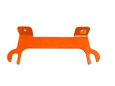 Steinjager LED Light Fairlead Mount; Fluorescent Orange (18-24 Jeep Wrangler JL)