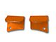 Steinjager Universal Lower Windshield Light Mounting Brackets; Fluorescent Orange (07-18 Jeep Wrangler JK)