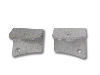 Steinjager Universal Lower Windshield Light Mounting Brackets; Gray Hammertone (07-18 Jeep Wrangler JK)