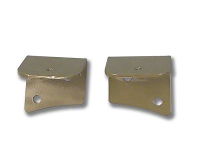 Steinjager Universal Lower Windshield Light Mounting Brackets; Military Beige (07-18 Jeep Wrangler JK)