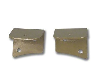 Steinjager Universal Lower Windshield Light Mounting Brackets; Military Beige (97-06 Jeep Wrangler TJ)