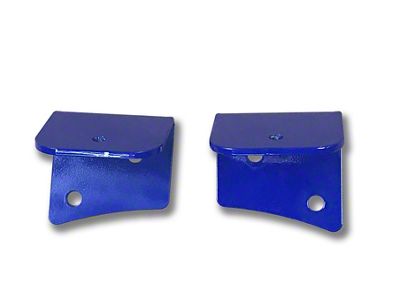 Steinjager Universal Lower Windshield Light Mounting Brackets; Southwest Blue (07-18 Jeep Wrangler JK)