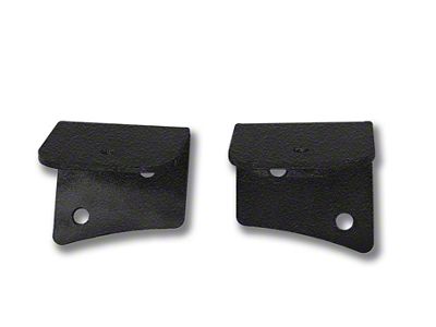 Steinjager Universal Lower Windshield Light Mounting Brackets; Texturized Black (97-06 Jeep Wrangler TJ)