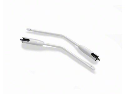 Steinjager Premium Mirror Legs; Cloud White (18-24 Jeep Wrangler JL)