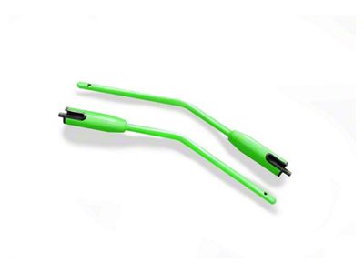 Steinjager Premium Mirror Legs; Neon Green (18-24 Jeep Wrangler JL)