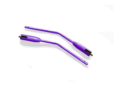 Steinjager Premium Mirror Legs; Sinbad Purple (18-24 Jeep Wrangler JL)