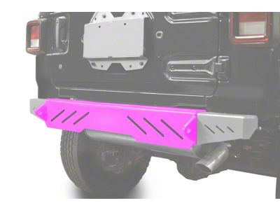 Steinjager Rear Bumper with D-Ring Mounts; Hot Pink (18-24 Jeep Wrangler JL)