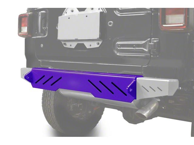 Steinjager Rear Bumper with D-Ring Mounts; Sinbad Purple (18-24 Jeep Wrangler JL)