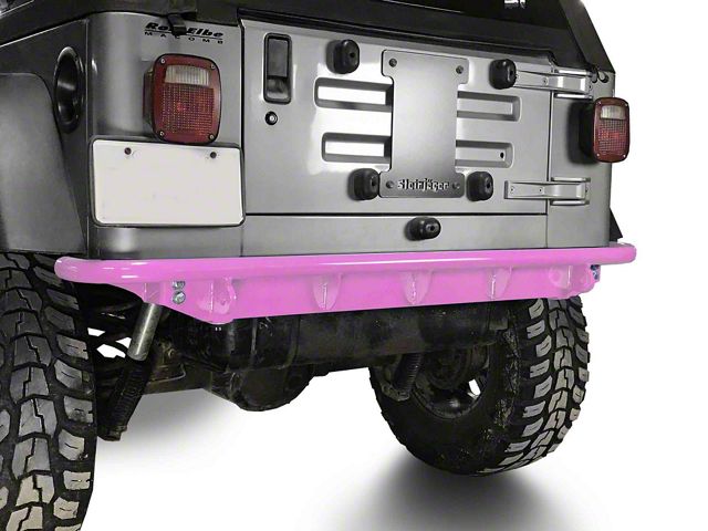 Steinjager Rear Bumper; Pinky (97-06 Jeep Wrangler TJ)