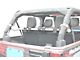 Steinjager Rear Seat Harness Bar; Cloud White (07-18 Jeep Wrangler JK 4-Door)