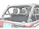 Steinjager Rear Seat Harness Bar; Gray Hammertone (07-18 Jeep Wrangler JK 4-Door)