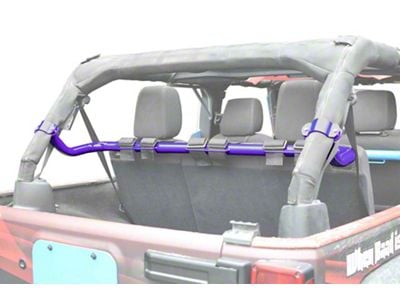Steinjager Rear Seat Harness Bar; Sinbad Purple (07-18 Jeep Wrangler JK 4-Door)