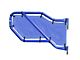 Steinjager Rear Tube Door Cargo Net Covers; Blue (18-24 Jeep Wrangler JL 4-Door)