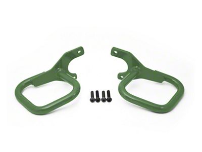 Steinjager Rigid Wire Form Front Grab Handles; Locas Green (97-06 Jeep Wrangler TJ)