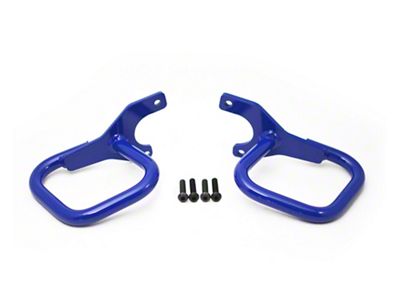 Steinjager Rigid Wire Form Front Grab Handles; Southwest Blue (97-06 Jeep Wrangler TJ)