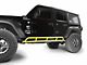 Steinjager Rock Sliders; Lemon Peel (18-24 Jeep Wrangler JL 4-Door)